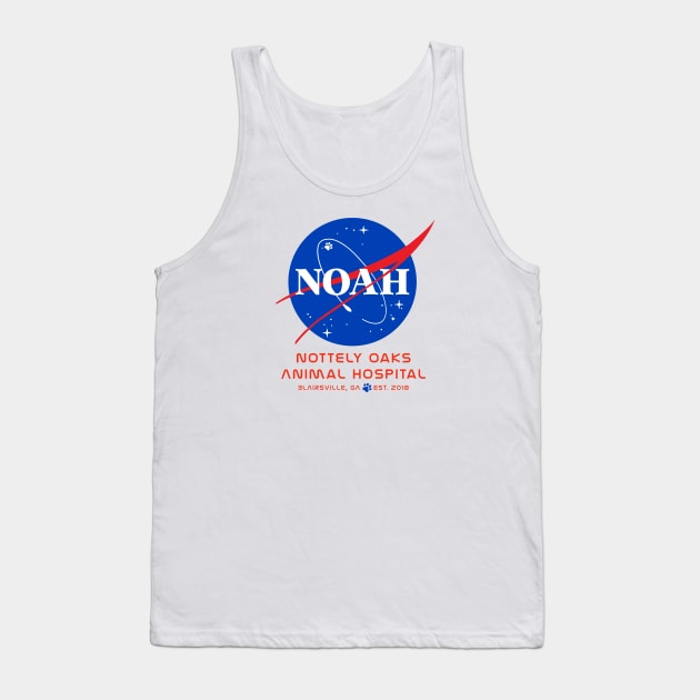 NOAH in Space Tank Top by Nottely Oaks Animal Hospital